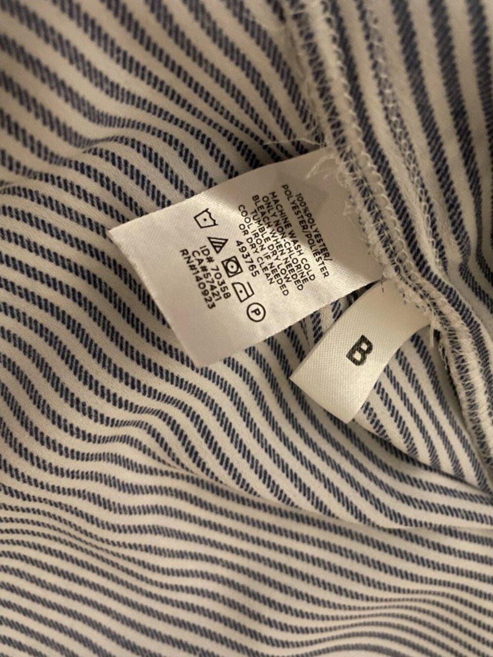 striped button down - Picture 5 of 6